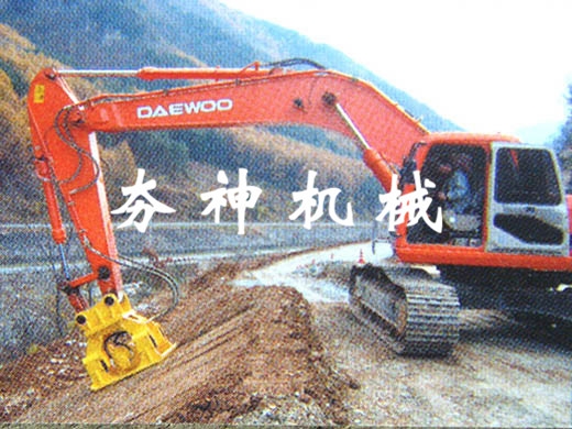 VC-S系列液壓振動夯實機施工案例