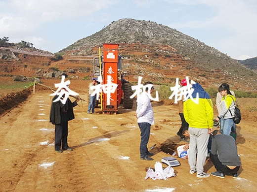 hc系列高速液壓夯實機(jī)案例